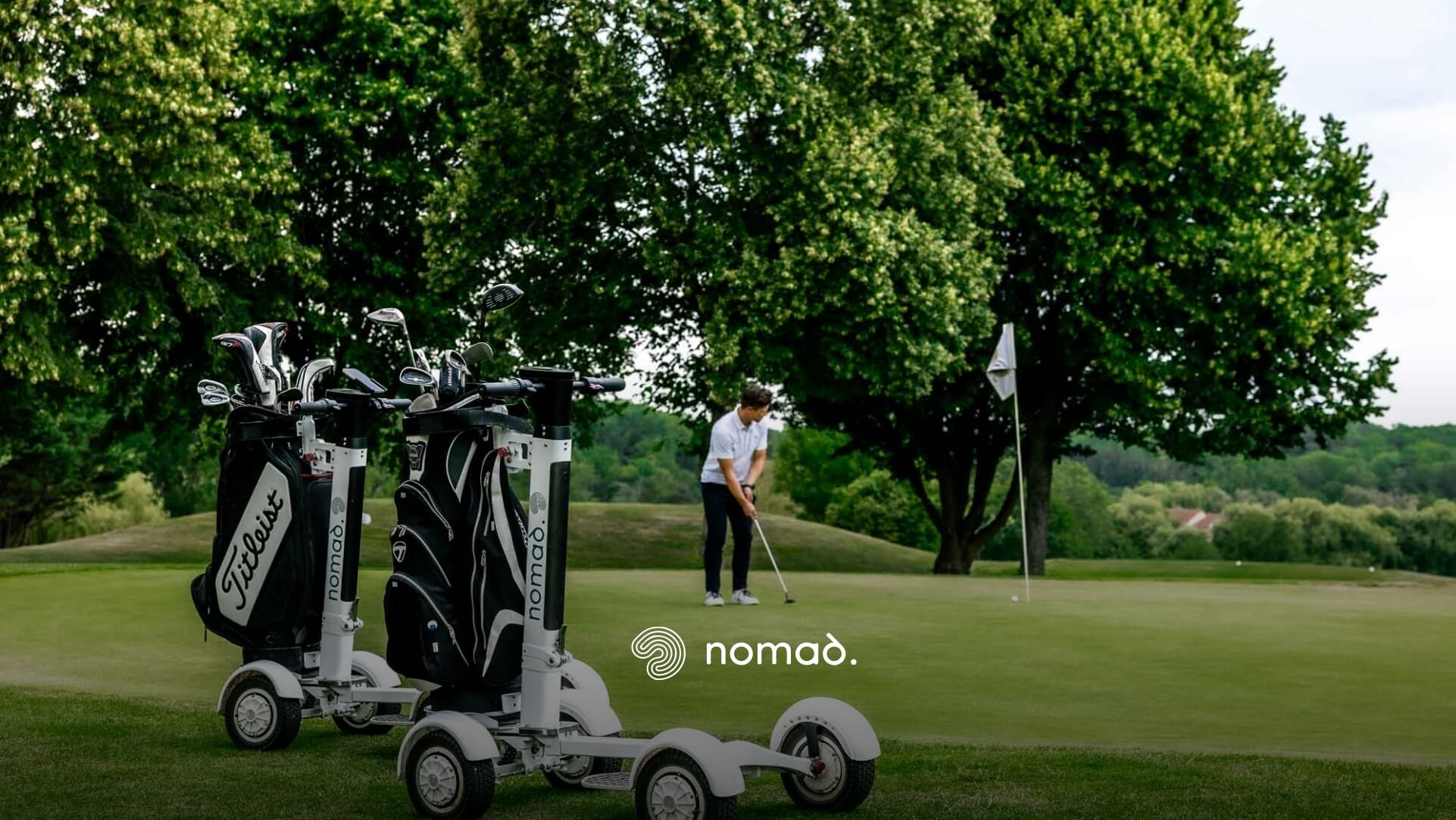 Nomad -Bird and Human - Kamel Rizki - Large Logo