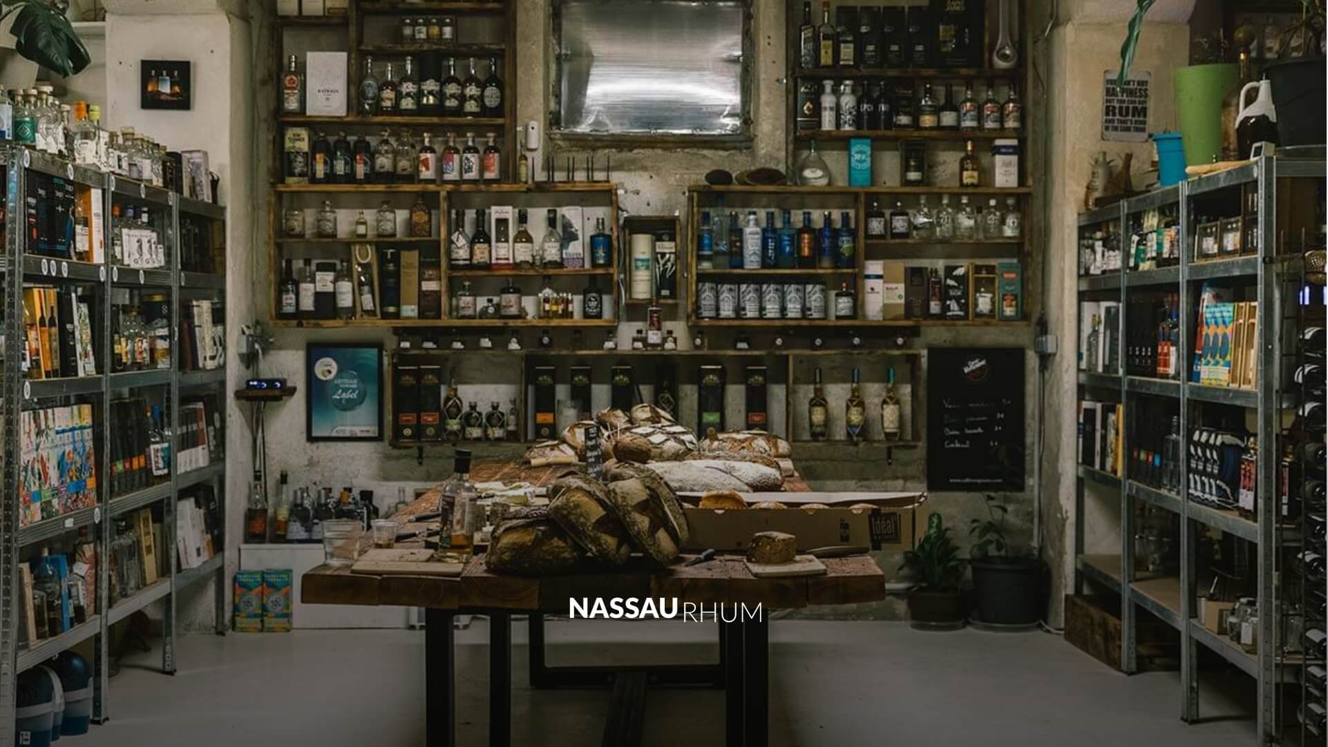 Nassau Rhum -Bird and Human - Kamel Rizki - Large Logo